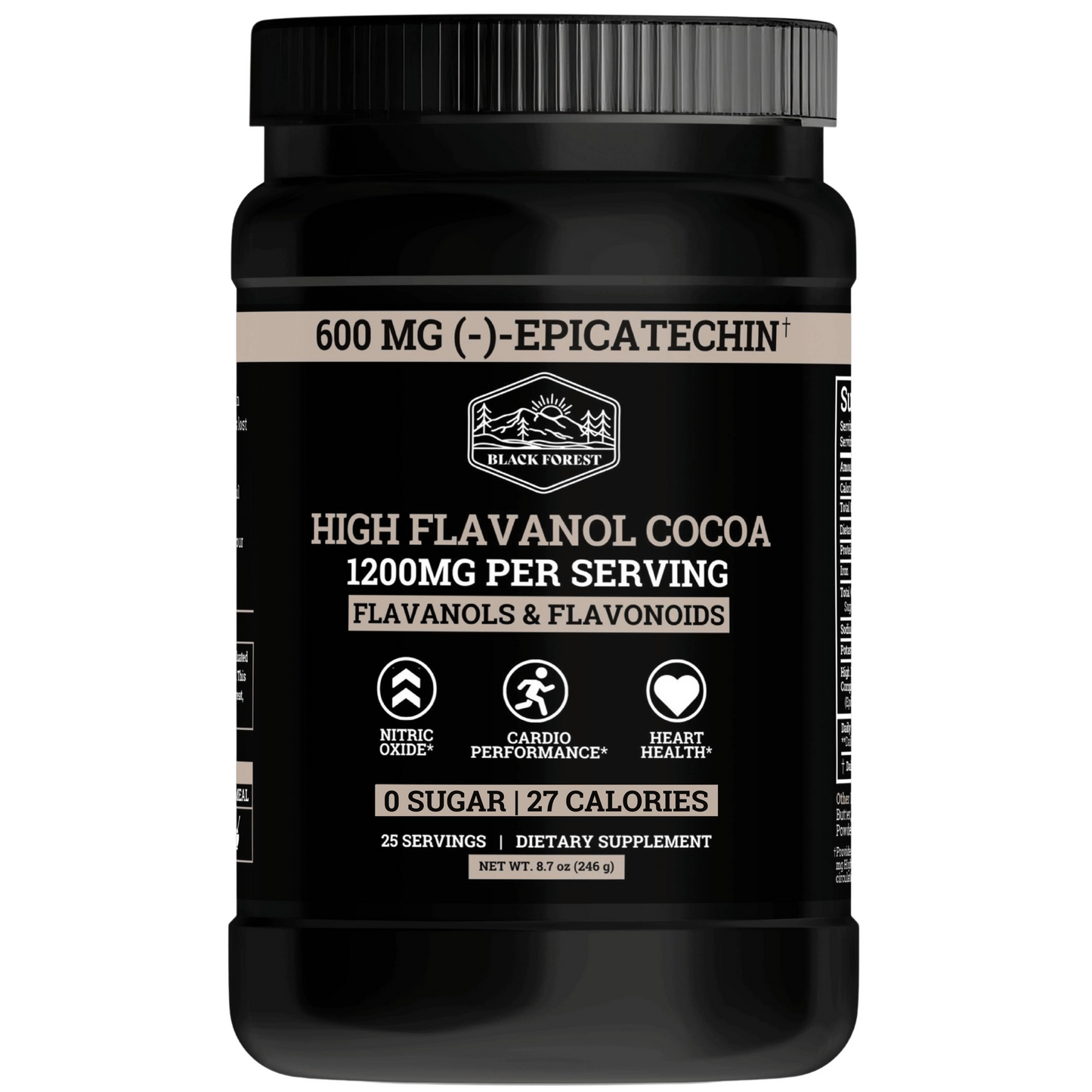 Supercharged Cocoa Flavanols + Flavonoids 1200MG